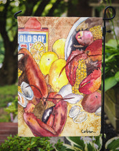 Load image into Gallery viewer, Lobster  Lobster Bake with Old Bay Seasonings Garden Flag – Decorative Outdoor Yard Flag