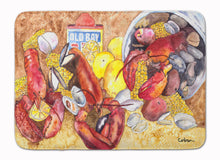 Load image into Gallery viewer, Lobster with Old Bay Machine Washable Memory Foam Mat 8719RUG