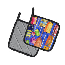 Load image into Gallery viewer, Lobster Bouys  Pot Holders - Set of 2 Decorative Kitchen Helpers | Made in the USA 8723-2PTHD