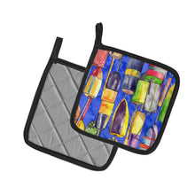 Load image into Gallery viewer, Lobster Bouys  Pot Holders - Set of 2 Decorative Kitchen Helpers | Made in the USA 8723-3PTHD