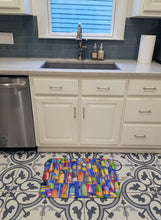 Load image into Gallery viewer, Lobster Bouys Machine Washable Memory Foam Mat 8723RUG