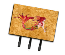 Load image into Gallery viewer, Ginger Red Headed Mermaid on Gold Leash or Key Holder 8727TH68