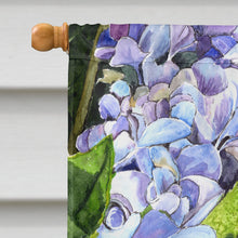 Load image into Gallery viewer, Hydrangea  Flag Canvas House Size