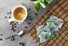 Load image into Gallery viewer, Hydrangea  Coasters - Set of 4 Lightweight Foam, Absorbent Drink Coasters