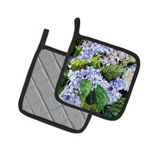 Load image into Gallery viewer, Hydrangea Pot Holders - Set of 2 Decorative Kitchen Helpers | Made in the USA 8730PTHD