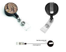 Load image into Gallery viewer, Deer Horns Retractable Badge Reel 8732BR
