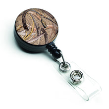 Load image into Gallery viewer, Deer Horns Retractable Badge Reel 8732BR