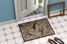 Load image into Gallery viewer, Deer Horns  Doormat - 24x36 Decorative Floor Mat – Indoor/Outdoor Rug