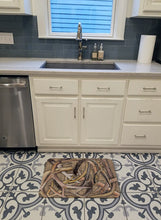 Load image into Gallery viewer, Deer Horns Machine Washable Memory Foam Mat 8732RUG