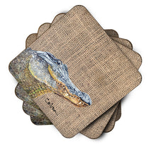 Load image into Gallery viewer, Alligator  Coasters - Set of 4 Lightweight Foam, Absorbent Drink Coasters