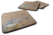 Load image into Gallery viewer, Alligator  Coasters - Set of 4 Lightweight Foam, Absorbent Drink Coasters
