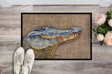 Load image into Gallery viewer, Alligator  Doormat - 24x36 Decorative Floor Mat – Indoor/Outdoor Rug