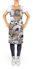 Load image into Gallery viewer, Oyster  Apron – Artist-Designed Kitchen, BBQ &amp; Craft Apron
