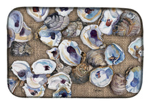 Load image into Gallery viewer, Oyster Dish Drying Mat – Absorbent, Artistic Kitchen Essentials 8734DDM