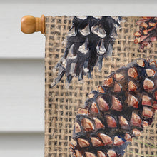 Load image into Gallery viewer, Pine Cones  Flag Canvas House Size
