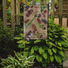 Load image into Gallery viewer, Pine Cones  Garden Flag – Decorative Outdoor Yard Flag