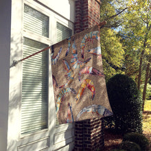 Load image into Gallery viewer, Shrimp  Flag Canvas House Size