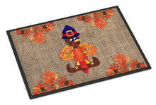 Load image into Gallery viewer, Thanksgiving Turkey Pilgrim Fleur de lis  Doormat - 24x36 Decorative Floor Mat – Indoor/Outdoor Rug