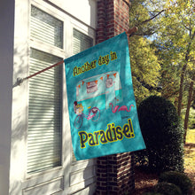 Load image into Gallery viewer, Another Day in Paradise Flag Canvas House Size