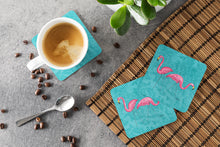 Load image into Gallery viewer, Welcome to the Trailer  Coasters - Set of 4 Lightweight Foam, Absorbent Drink Coasters
