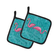 Load image into Gallery viewer, Welcome to the Trailer Pot Holders - Set of 2 Decorative Kitchen Helpers | Made in the USA 8763PTHD