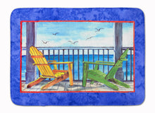 Load image into Gallery viewer, Adirondack Chairs Blue Machine Washable Memory Foam Mat 8767RUG