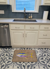 Load image into Gallery viewer, Fish - Tuna Machine Washable Memory Foam Mat 8771RUG