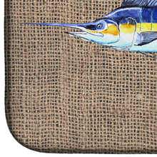 Load image into Gallery viewer, Fish - Marlin Dish Drying Mat – Absorbent, Artistic Kitchen Essentials 8773DDM