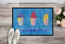 Load image into Gallery viewer, Snowballs and Snowcones Doormat - 24x36 Decorative Floor Mat – Indoor/Outdoor Rug