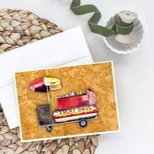 Load image into Gallery viewer, Lucky Dog Vendor Greeting Cards -  Blank Note Cards – 8-Pack of Artist-Designed Cards with Envelopes