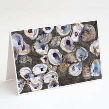 Load image into Gallery viewer, Oysters Greeting Cards -  Blank Note Cards – 8-Pack of Artist-Designed Cards with Envelopes