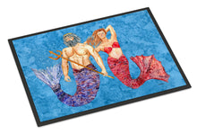 Load image into Gallery viewer, Mermaid and Merman Doormat - 24x36 Decorative Floor Mat – Indoor/Outdoor Rug