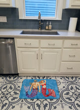 Load image into Gallery viewer, Mermaid and Merman Machine Washable Memory Foam Mat 8801RUG