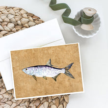 Load image into Gallery viewer, Tarpon Greeting Cards -  Blank Note Cards – 8-Pack of Artist-Designed Cards with Envelopes