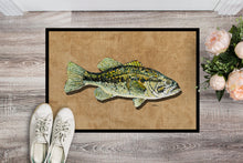 Load image into Gallery viewer, Small Mouth Bass Doormat - 24x36 Decorative Floor Mat – Indoor/Outdoor Rug
