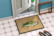 Load image into Gallery viewer, Small Mouth Bass Doormat - 24x36 Decorative Floor Mat – Indoor/Outdoor Rug