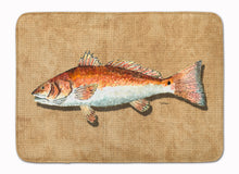 Load image into Gallery viewer, Red Fish Machine Washable Memory Foam Mat 8807RUG