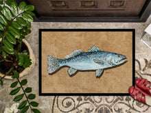 Load image into Gallery viewer, Speckled Trout Doormat - 24x36 Decorative Floor Mat – Indoor/Outdoor Rug