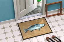 Load image into Gallery viewer, Speckled Trout Doormat - 24x36 Decorative Floor Mat – Indoor/Outdoor Rug