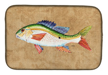 Load image into Gallery viewer, Rainbow Trout Dish Drying Mat – Absorbent, Artistic Kitchen Essentials 8816DDM
