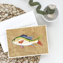 Load image into Gallery viewer, Rainbow Trout Greeting Cards -  Blank Note Cards – 8-Pack of Artist-Designed Cards with Envelopes