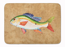 Load image into Gallery viewer, Rainbow Trout Machine Washable Memory Foam Mat 8816RUG
