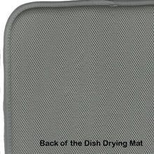 Load image into Gallery viewer, Blue Marlin Dish Drying Mat – Absorbent, Artistic Kitchen Essentials 8818DDM