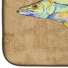 Load image into Gallery viewer, Snook Dish Drying Mat – Absorbent, Artistic Kitchen Essentials 8819DDM