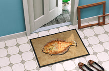 Load image into Gallery viewer, Flounder Doormat - 24x36 Decorative Floor Mat – Indoor/Outdoor Rug