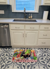 Load image into Gallery viewer, Gumbo and Potato Salad Machine Washable Memory Foam Mat 8825RUG