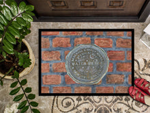 Load image into Gallery viewer, New Orleans Watermeter on Bricks Doormat - 24x36 Decorative Floor Mat – Indoor/Outdoor Rug