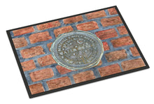 Load image into Gallery viewer, New Orleans Watermeter on Bricks Doormat - 24x36 Decorative Floor Mat – Indoor/Outdoor Rug