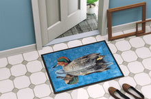 Load image into Gallery viewer, Teal Duck Doormat - 24x36 Decorative Floor Mat – Indoor/Outdoor Rug