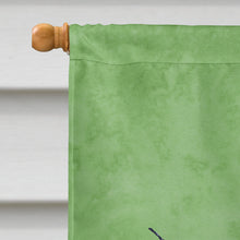 Load image into Gallery viewer, Grasshopper on Avacado Flag Canvas House Size